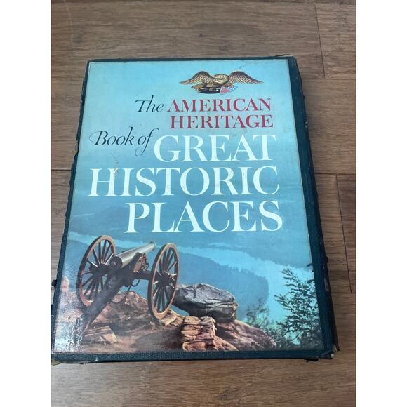 The American Heritage Book of Great Historical Places Vintage - Picture 1 of 7